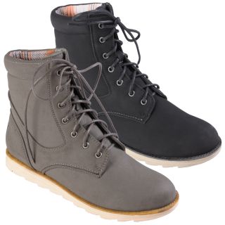 Hailey Jeans Co. Womens Susie Round Toe Lace up Boots Today $41.99
