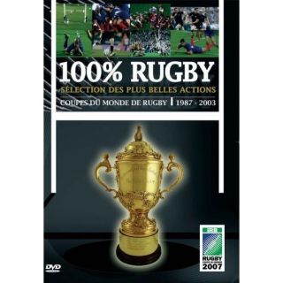 DVD DOCUMENTAIRE DVD 100% rugby  selection des plus belles actions