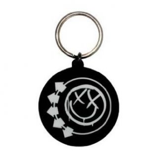 Blink 182   I Smiley Face 3D Keychain Clothing
