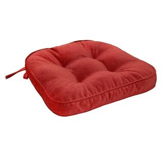 Hondo Solid Scarlet Chair Cushion (Set of 2) Today $46.99
