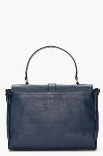 Marc Jacobs Navy Leather Buckled Lola Bag for women