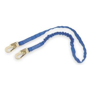 Protecta AE57700 Lanyard, 1 Leg, Polyester, Blue