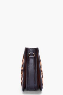 Yves Saint Laurent Leopard Calf hair Medium Chyc Shoulder Bag for women