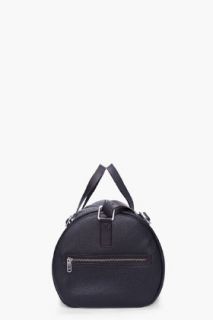 Marc By Marc Jacobs Black Simple Leather Duffle Bag for men