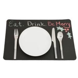 Chalkboard Large Rectangle Placemats (Set of 4)
