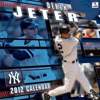 Derek Jeter 2012 Wall Calendar 12 X 12
