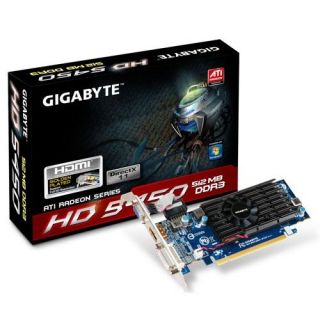 Gigabyte ATI Radeon HD 5450 512 Mo   Carte graphique   Mémoire 512 Mo