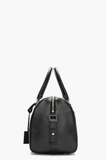 Saint Laurent Black Leather Bo Duffle Bag for women