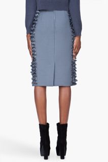 Marc Jacobs Blue Tiered Tinsel Othilia Skirt for women