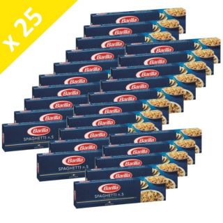 BARILLA Spaghetti N°5 500g x25   Achat / Vente PATE ALIMENTAIRE
