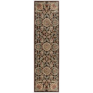Graphic Illusions Medallion Chocolate Multi Color Rug (23 x 8) Today