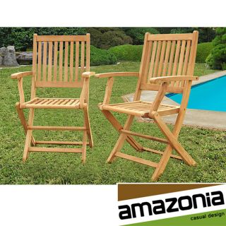 Terra Teak Dining Armchairs (Set of 2) Today $239.99 4.3 (3 reviews