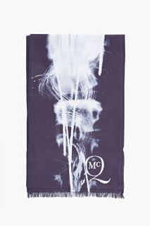 McQ Alexander McQueen Long Silk X ray Scarf for women