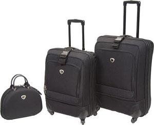 International Traveler Ion Spinner 3pc Luggage Set