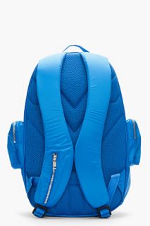 Y 3 Bright Blue Day Backpack for men