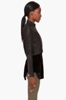 Helmut Lang Destroy Leather Jacket for women
