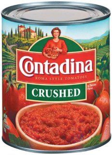 Contadina Crushed Tomatoes, 28 Ounce (Pack of 12) Grocery