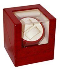 Cherry Double Watch Winder For Automatic Watch with Programmable Timer