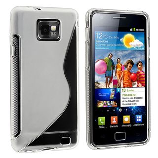 BasAcc White TPU Rubber Skin Case for Samsung© Galaxy S II/ S2 i9100