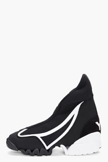 Y 3 Black Nomad Racer Sneakers for men