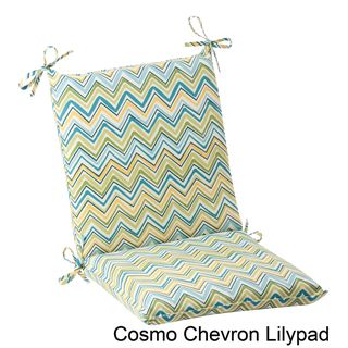 Pillow Perfect Outdoor Cosmo Chevron Squared Chair Cushion