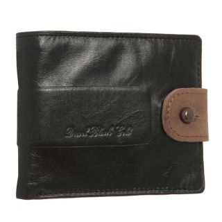 DIESEL Portefeuille Leather Weave Sleight Homme Noir   Achat / Vente