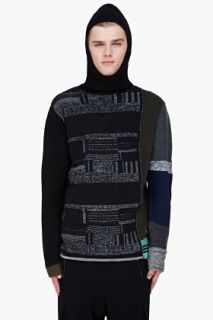 Y 3 Black Nlk Balaclava Turtleneck for men