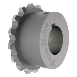 Power Drive C4016X5/8 Chain Coupling Sprocket, Bore 5/8 In