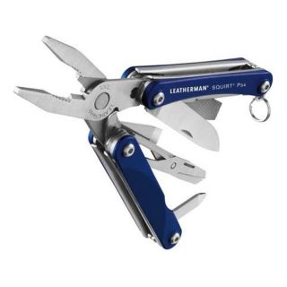 Leatherman 831191 Squirt Ps4, Multi Tool, Blue, 12 Functions