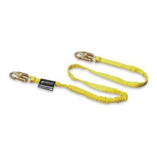 Miller By Honeywell 216WLS/6FTYL Lanyard, 1 Leg, Polyester, Yellow