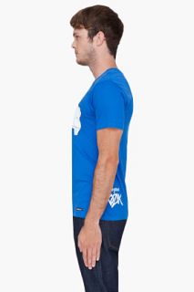 Kidrobot Blue Kozik Choice Cuts T shirt for men