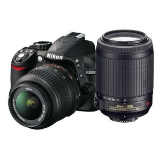 Nikon D3100 + AF S DX 18 55 VR + AF S DX 55 200 VR   Achat / Vente