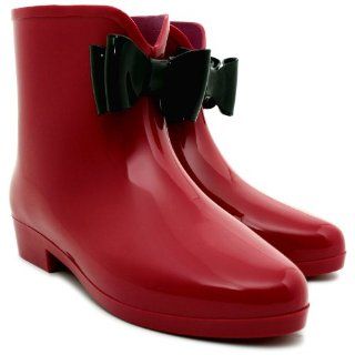 Spy Love Buy Ankle Bow Wellies Wellington Snow Rain Festival Boots