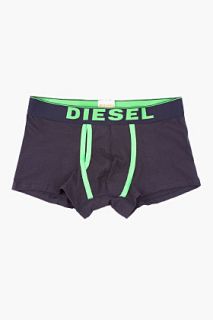 Diesel Black & Green Umbx Divine Boxers for men