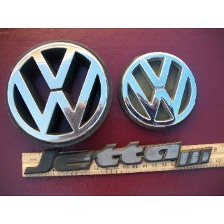 1993 VW JETTA III 191 853 601 H REAR TRUNK EMBLEM LOGO