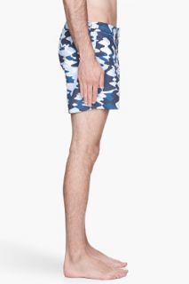 Orlebar Brown Blue Setter Camouflage Swim Shorts for men