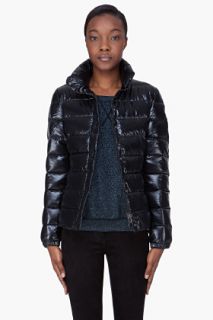 Moncler Black Padded Clairy Jacket for women