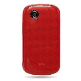 WIRELESS CENTRAL Brand Flexi Gel Skin TPU Glove RED with