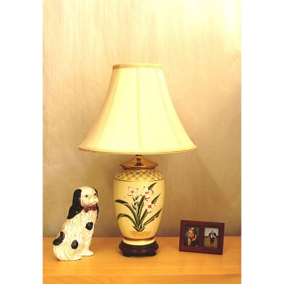 Hand painted Porcelain 1 light Table Lamp