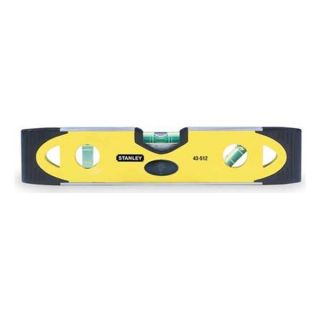 Stanley 43 512 Lighted Torpedo Level, 9 In