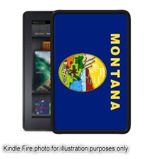 Montana State Flag Kindle Fire Black Case Cover Skin 