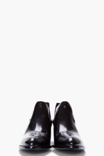 Alexander Wang Black Patent Oxford Ankle Boots for women