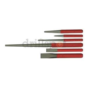 Craftsman 9 43045 Punch and Chisel Set, 5/32 3/4, 6 Pc