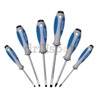 Witte 9T 653864 Screwdriver Set, Slotted/Phillips, 6 Pc