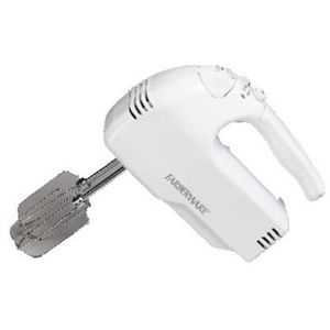 Farberware FSHM100 White 10 Speed Hand Mixer