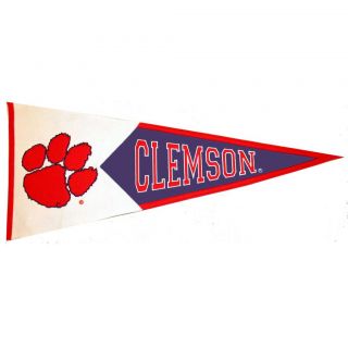 Clemson Tigers Classic Wool Pennant Compare $43.38 Today $31.69 Save