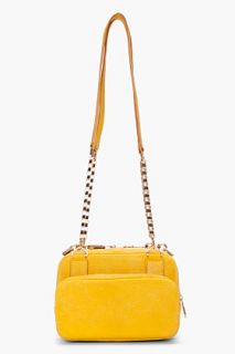 Chloe Yellow Venetian Chain Lucy Bag for women
