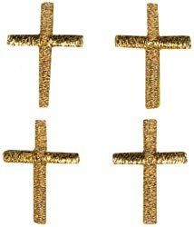 Gold Cross 4/Pkg 193 793 5001; 3 Items/Order Arts, Crafts & Sewing