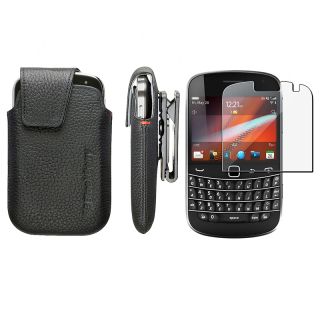 Blackberry Bold 9900/ 9930 OEM Swivel Holster/ Screen Protector