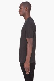 T By Alexander Wang Charcoal Pilly T shirt for men